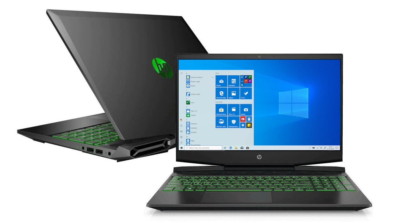 Laptop HP Pavilion Gaming 15-dk1056nw FHD i5-10300H/8GB/512GB SSD/RTX2060 6GB/Win10H Czarny (Shadow Black)