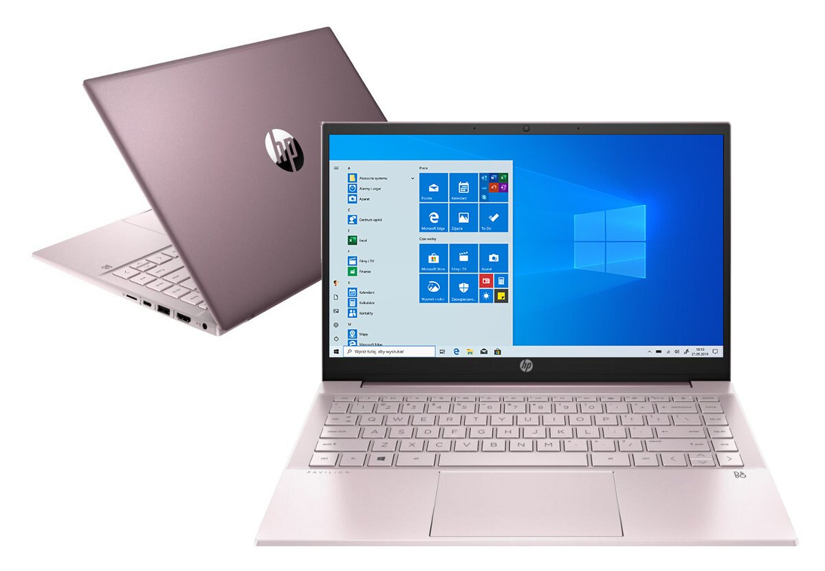Laptop HP Pavilion 14-dv0033nw FHD i5-1135G7/8GB/512GB SSD/INT/Win10H Różowy (Serene Pink)