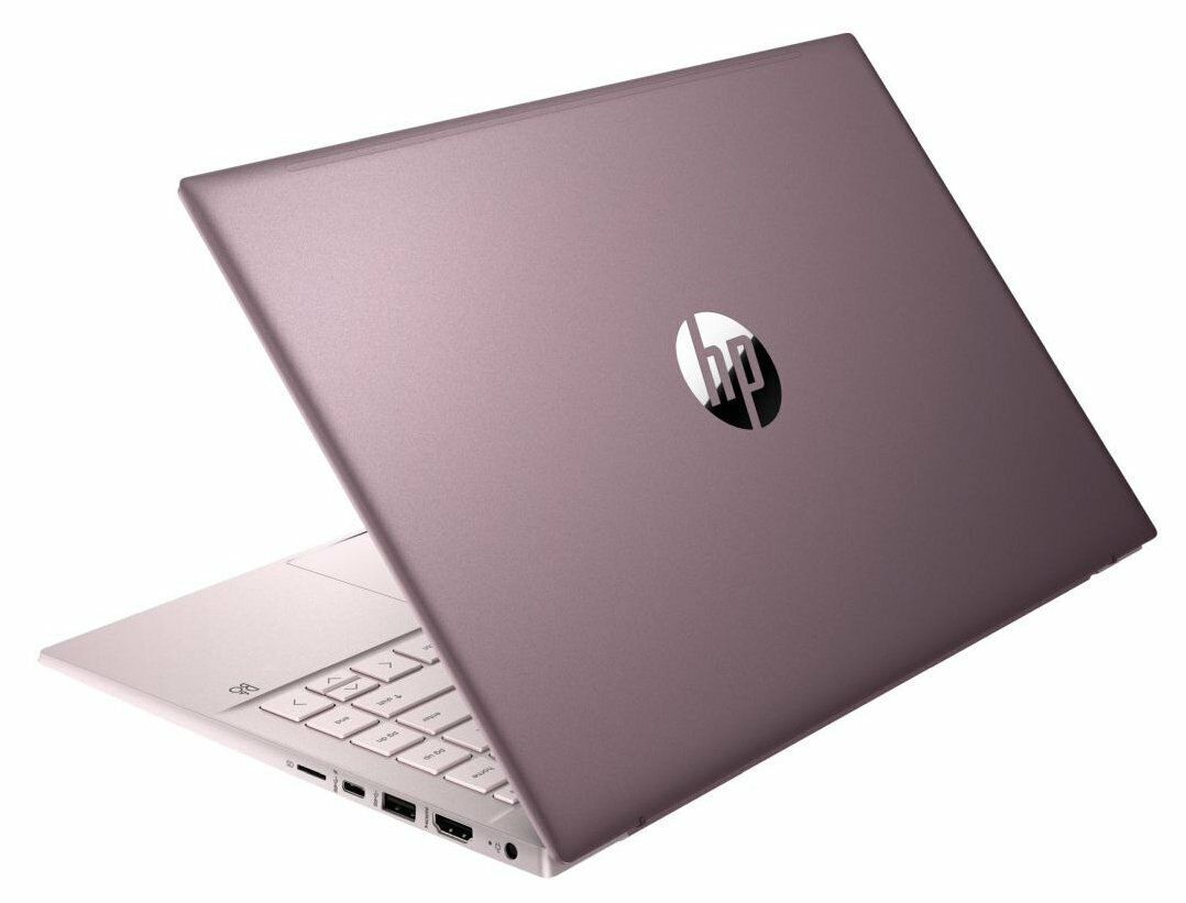 Laptop HP Pavilion 14-dv0033nw FHD i5-1135G7/8GB/512GB SSD/INT/Win10H Różowy (Serene Pink)