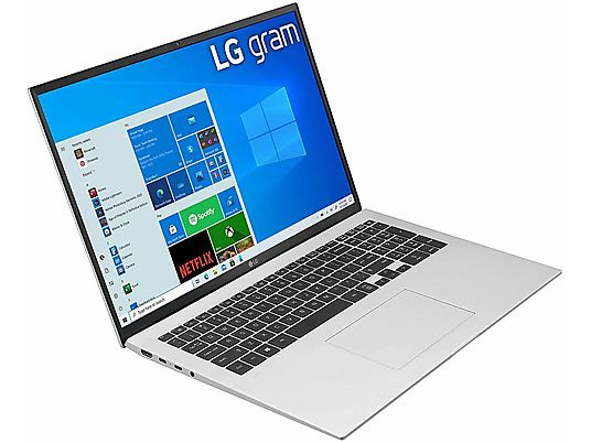 Laptop LG Gram 2021 17Z90P-G.AA79Y WQXGA i7-1165G7/16GB/1TB SSD/INT/Win10H Srebrny