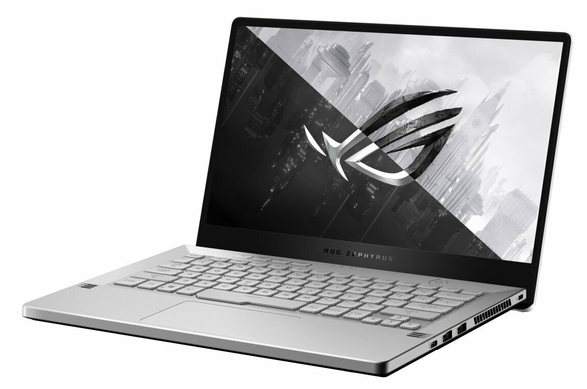 Laptop ASUS ROG Zephyrus G14 GA401QE-HZ052T FHD Ryzen 7 5800HS/16GB/512GB SSD/RTX3050Ti 4GB/Win10H Biały (Moonlight White)