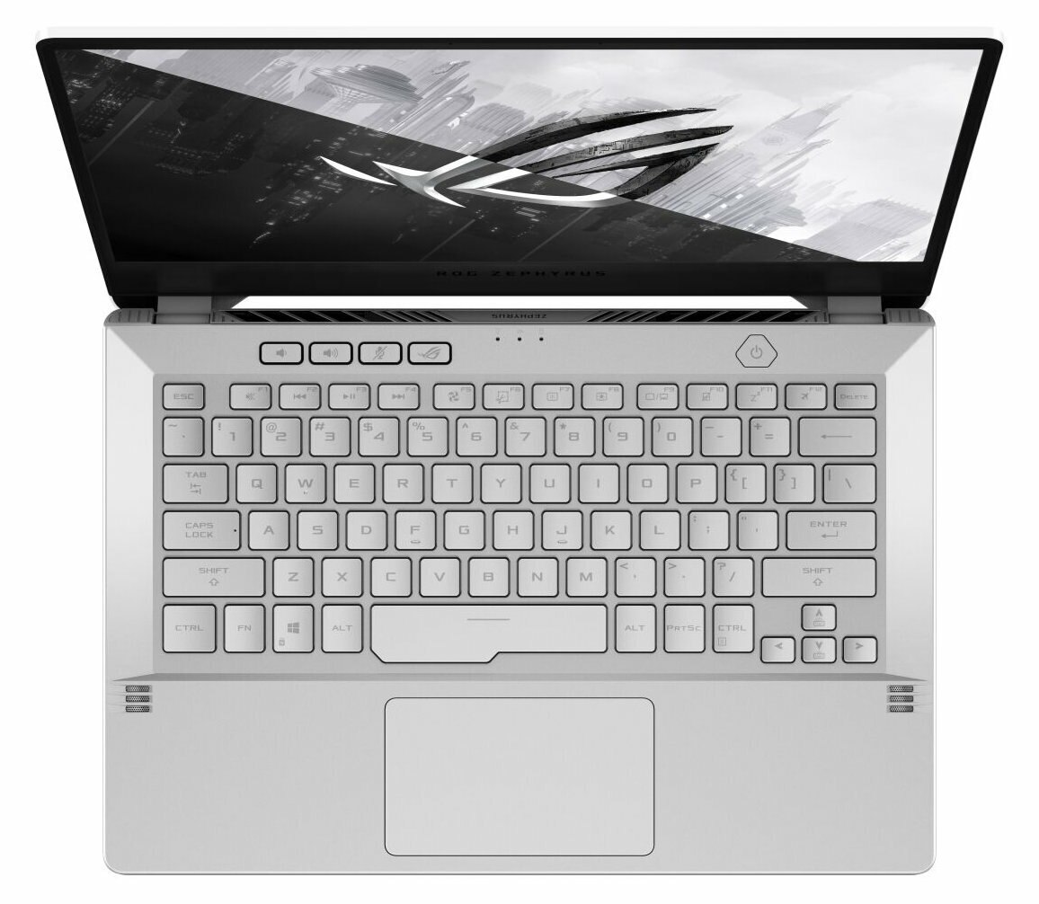 Laptop ASUS ROG Zephyrus G14 GA401QE-HZ052T FHD Ryzen 7 5800HS/16GB/512GB SSD/RTX3050Ti 4GB/Win10H Biały (Moonlight White)