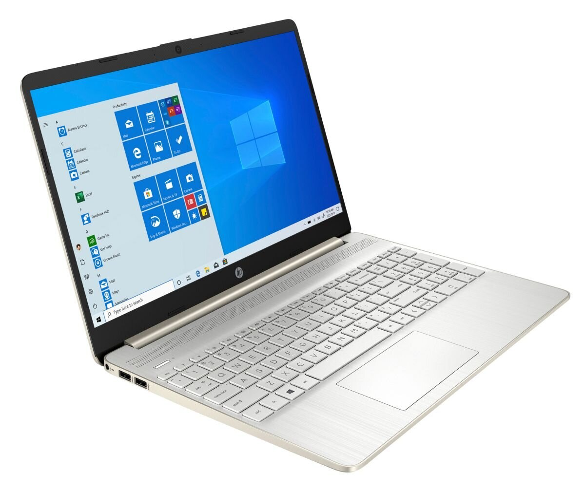 Laptop HP 15s-fq2101nw FHD i3-1115G4/8GB/256GB SSD/INT/Win11H Złoty (Pale Gold)