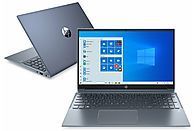 Laptop HP Pavilion 15-eh1221nw FHD Ryzen 5 5500U/8GB/512GB SSD/INT/Win10H Niebieski (Fog Blue)