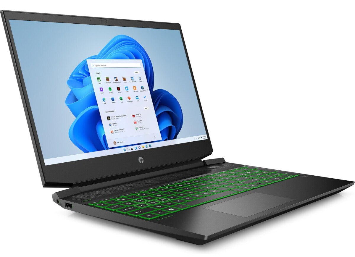 Laptop HP Pavilion Gaming 15-ec2211nw FHD Ryzen 5 5600H/8GB/512GB SSD/RTX3050 4GB/Win11H Czarny (Shadow Black)