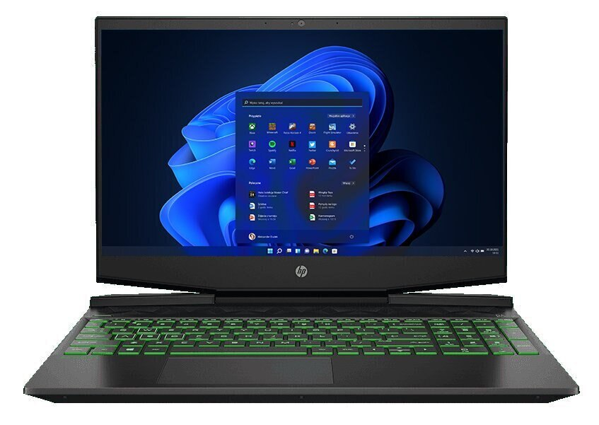 Laptop HP Pavilion Gaming 15-dk2201nw FHD i5-11300H/16GB/512GB SSD/RTX3050Ti 4GB/Win11H Czarny (Shadow Black)