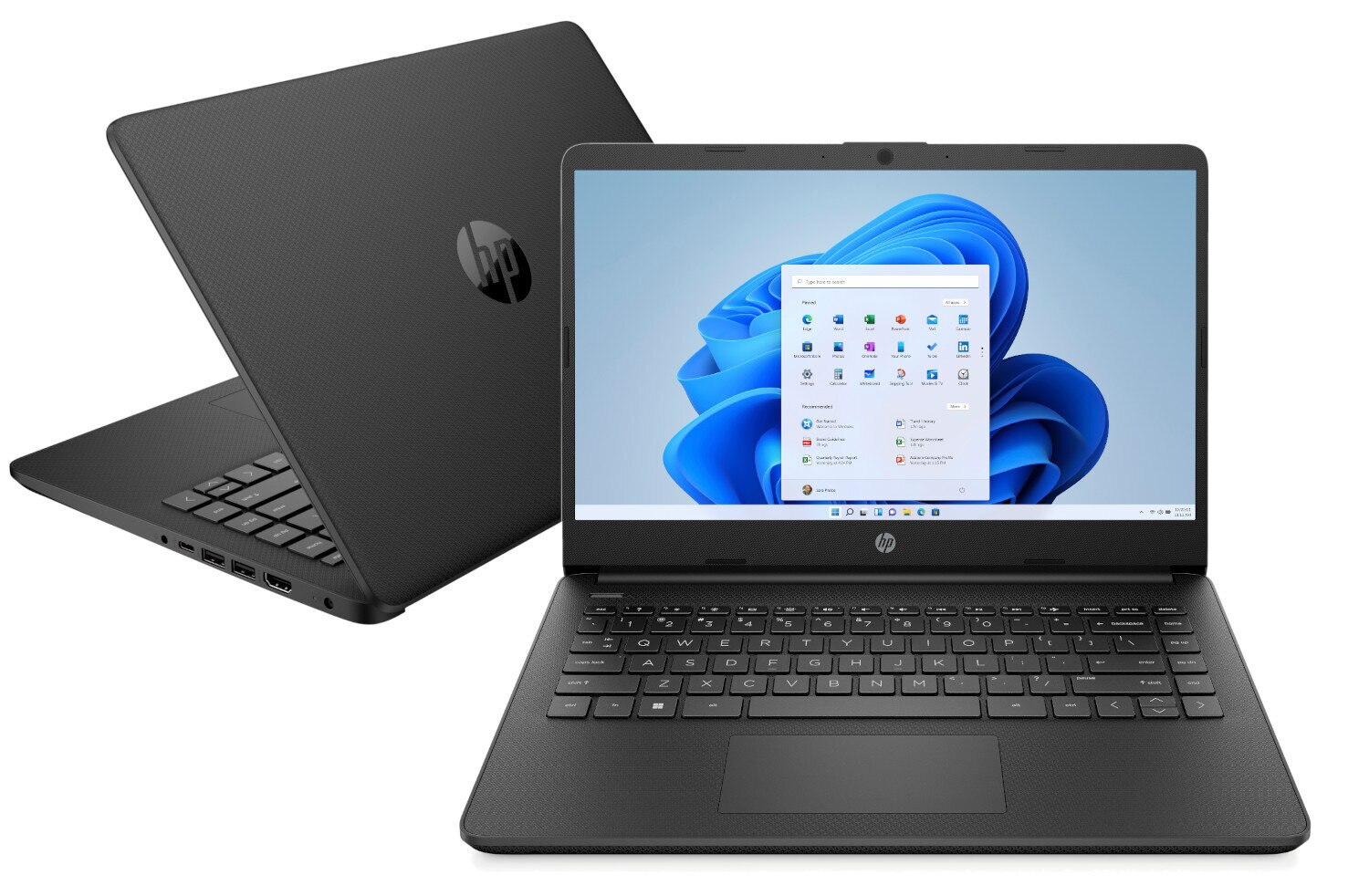 Laptop HP 14s-dq3101nw FHD Celeron N4500/4GB/256GB SSD/INT/Win11H Czarny