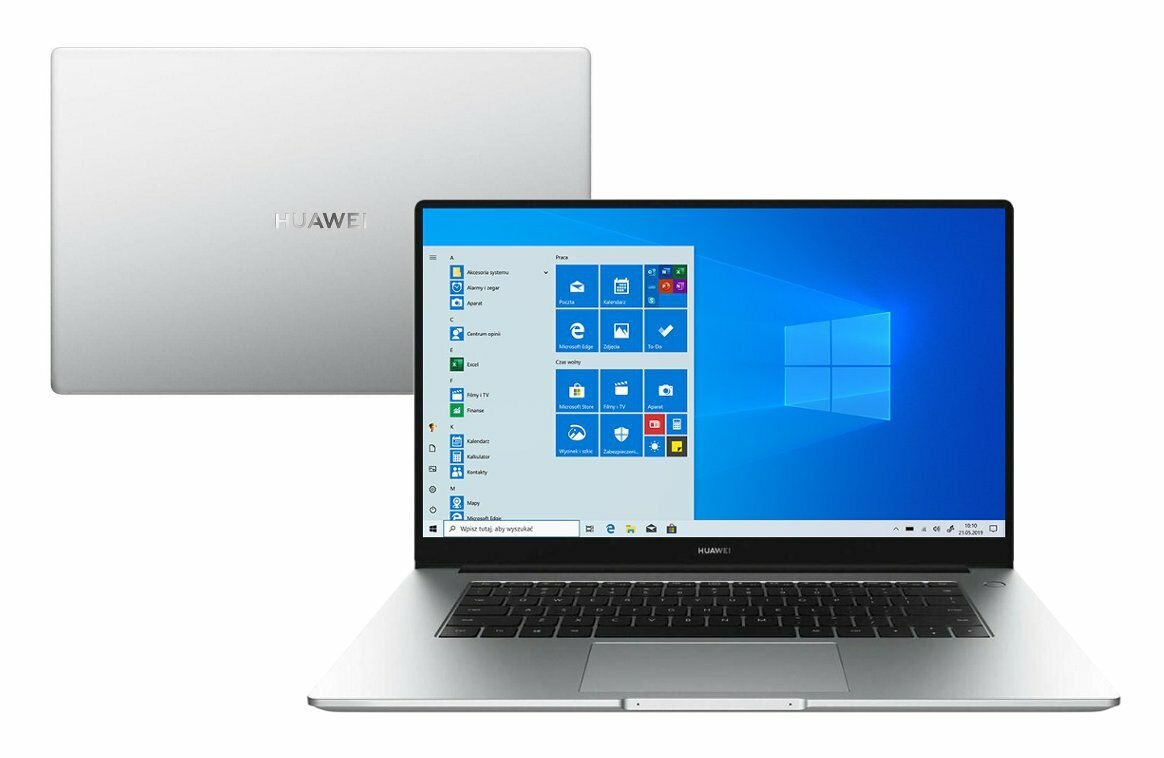 Laptop HUAWEI MateBook D 15 FHD i3-10110U/8GB/256GB SSD/INT/Win10H Srebrny (Mystic Silver)