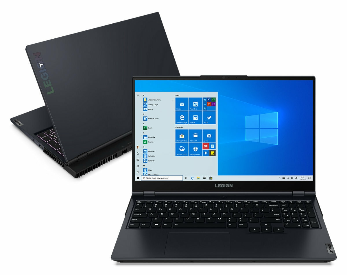Laptop LENOVO Legion 5 15ACH6H 82JU00A1PB FHD Ryzen 7 5800H/16GB/512GB SSD/RTX3060 6GB/Win10H Niebieski (Phantom Blue)