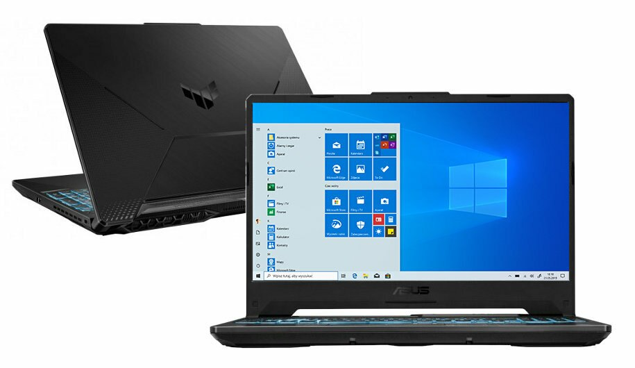 Laptop ASUS TUF Gaming F15 FX506HEB-HN187T FHD i5-11400H/16GB/512GB SSD/RTX3050Ti 4GB/Win10H Czarny (Graphite Black)
