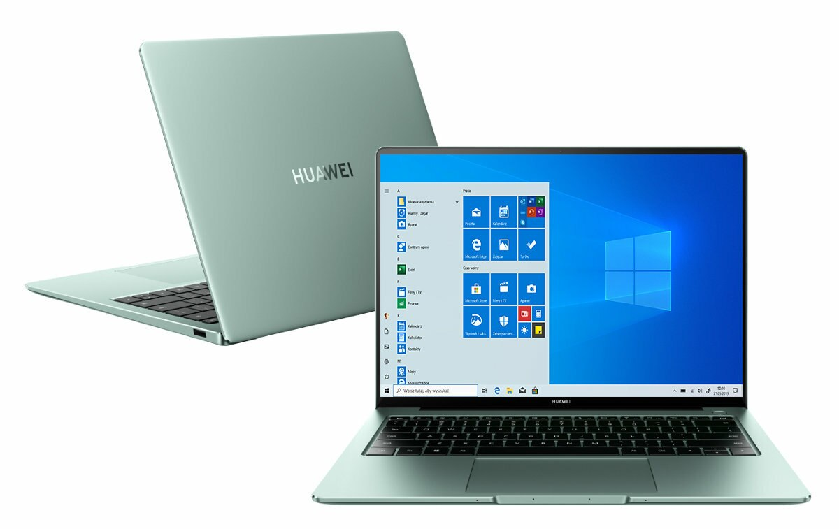 Laptop HUAWEI MateBook 14s i5-11300H/16GB/512GB SSD/INT/Win10H Zielony (Spruce Green)