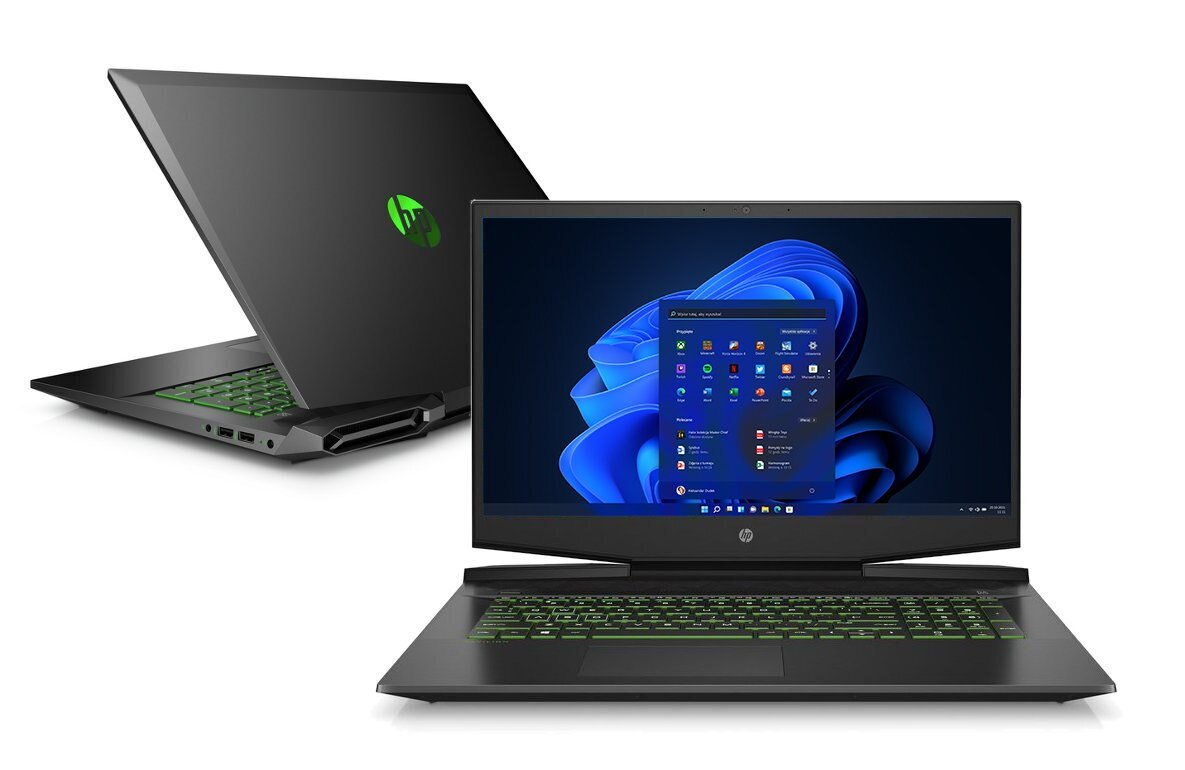 Laptop HP Pavilion Gaming 17-cd2531nw FHD i5-11300H/8GB/512GB SSD/RTX3050 4GB/Win11H Czarny (Shadow Black)