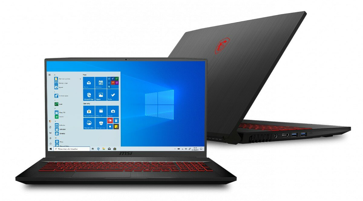 Laptop MSI GF75 Thin 10UC-077PL FHD i5-10500H/8GB/512GB/RTX3050 4GB/Win10H