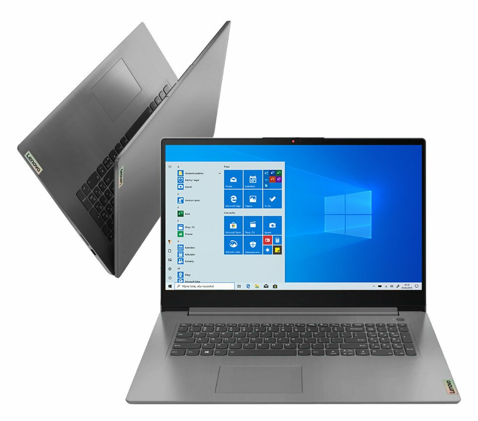 Laptop LENOVO IdeaPad 3 17ALC6 82KV006JPB HD+ Ryzen 5 5500U/8GB/512GB SSD/INT/Win10H Szary (Arctic Grey)