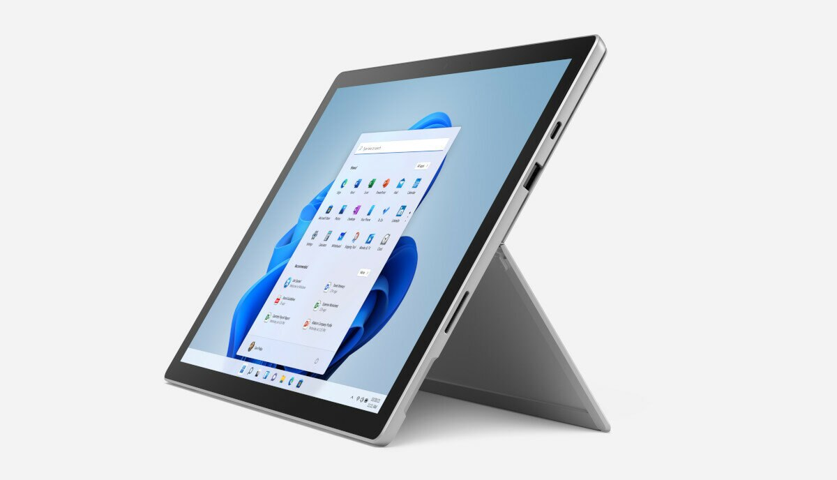 Laptop/Tablet 2w1 MICROSOFT Surface Pro 7+ i5-1135G7/8GB/128GB SSD/INT/Win11H Platynowy TFN-00003 + Type Cover Czarny FMM-00013