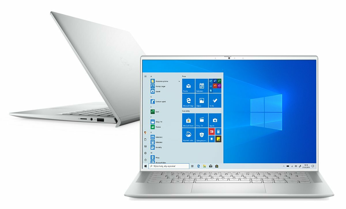 Laptop DELL Inspiron 14 7400 QHD+ i5-1135G7/8GB/512GB SSD/INT/Win10Pro Srebrny