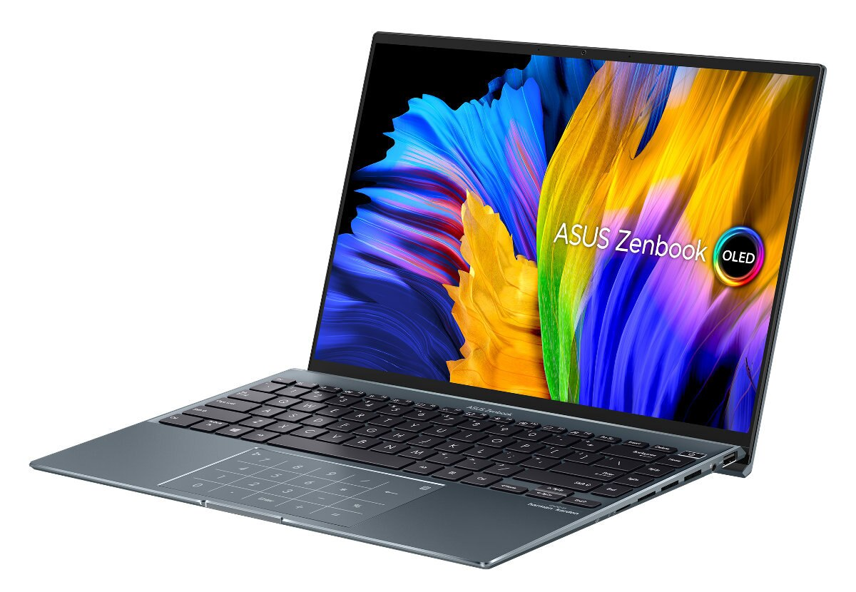 Laptop ASUS Zenbook 14X OLED UX5401EA-L7102W 2.8K i5-1135G7/16GB/512GB SSD/INT/Win11H Szary (Pine Grey)