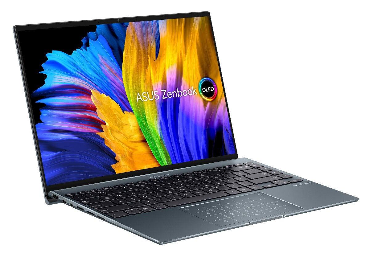Laptop ASUS Zenbook 14X OLED UX5401EA-L7102W 2.8K i5-1135G7/16GB/512GB SSD/INT/Win11H Szary (Pine Grey)