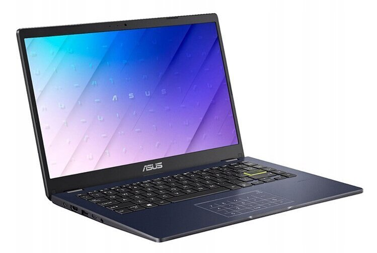 Laptop ASUS E410MA-EK1323WS FHD Celeron N4020/4GB/128GB eMMC/INT/Win11HS Granatowy (Star Black) + Microsoft 365 12 mies.