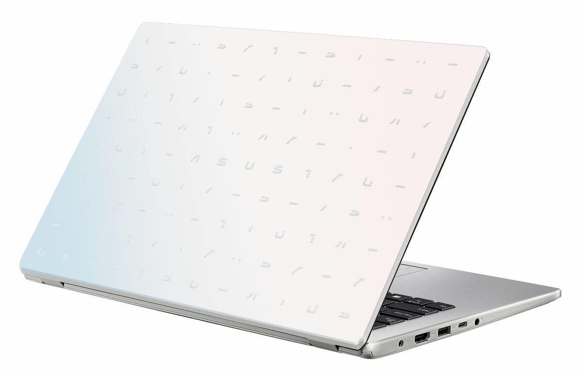 Laptop ASUS E410MA-EK1372WS FHD Celeron N4020/4GB/128GB SSD/INT/Win11HS Biały (Dreamy White) + Microsoft 365 12 mies.