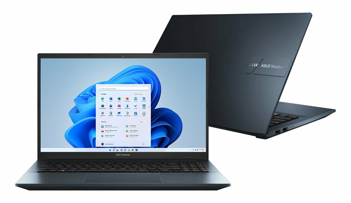 Laptop ASUS Vivobook Pro 15 OLED K3500PC-L1328W FHD i5-11300H/16GB/512GB SSD/RTX3050 4GB/Win11H Niebieski (Quiet Blue)