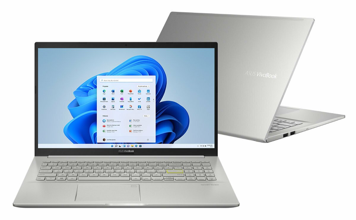 Laptop ASUS VivoBook 15 OLED K513EA-L11957W FHD i5-1135G7/16GB/512GB SSD/INT/Win11H Srebrny (Transparent Silver)