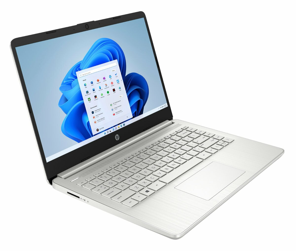 Laptop HP 14s-dq3341nw FHD Pentium Silver N6000/8GB/256GB SSD/INT/Win11H Srebrny