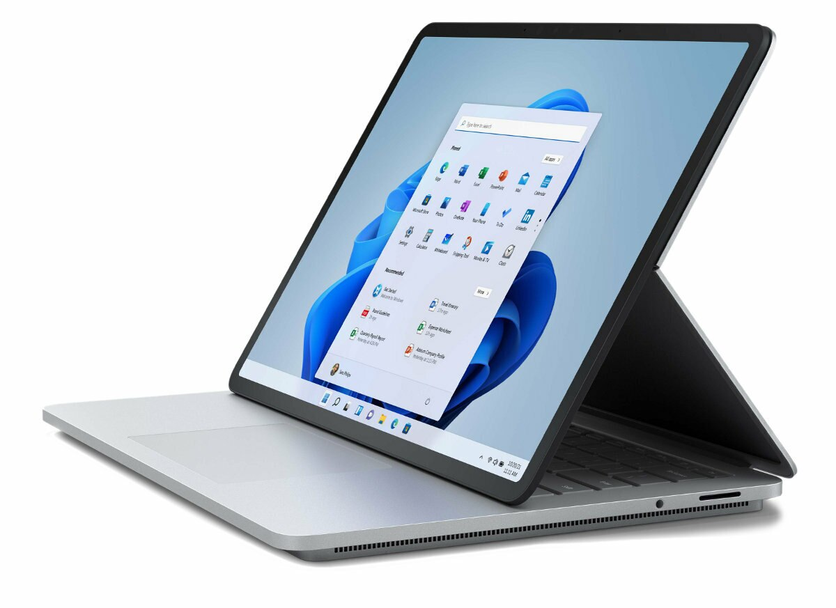 Laptop/Tablet 2w1 MICROSOFT Surface Laptop Studio 14.4 i5-11300H/16GB/512GB SSD/INT/Win11H Platynowy + rysik Surface Slim Pen 2