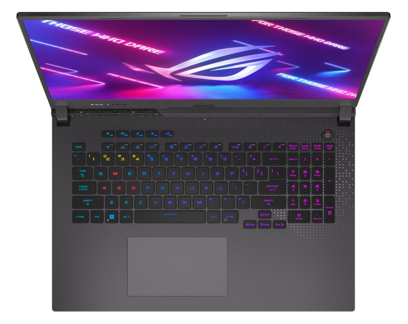 Laptop ASUS ROG Strix G17 (2022) G713RM-LL044W WQHD Ryzen 7 6800H/16GB/1TB SSD/RTX3060 6GB/Win11H Szary (Eclipse Gray)