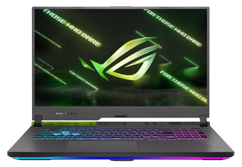 Laptop ASUS ROG Strix G17 (2022) G713RW-LL115W WQHD Ryzen 7 6800H/16GB/1TB SSD/RTX3070Ti 8GB/Win11H Szaro-zielony (Volt Green)