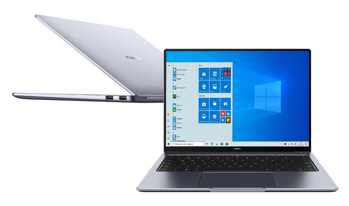 Laptop HUAWEI MateBook 14 Ryzen 5 5500U/16GB/512GB SSD/INT/Win11H Szary (Space Gray)