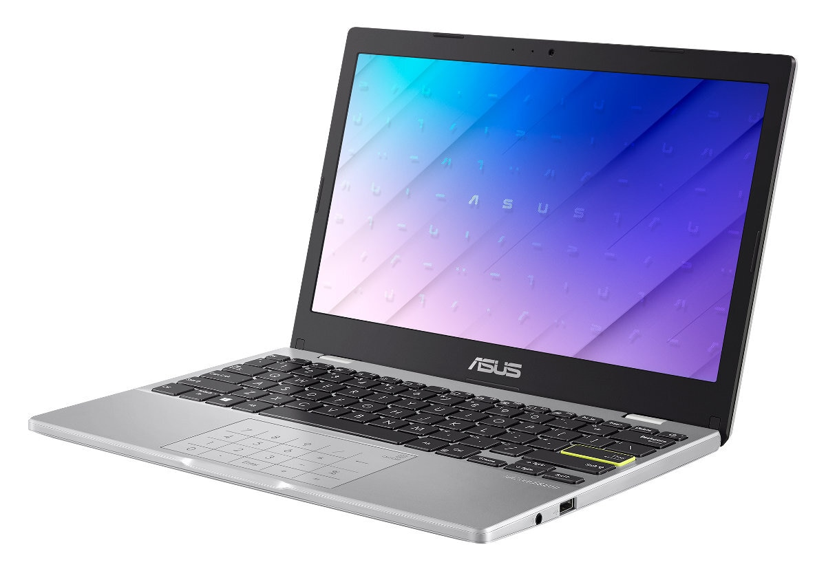 Laptop ASUS E210MA-GJ334WSA HD Celeron N4020/4GB/128GB eMMC/INT/Win11HS Biały (Dreamy White) + Microsoft 365 12 mies.