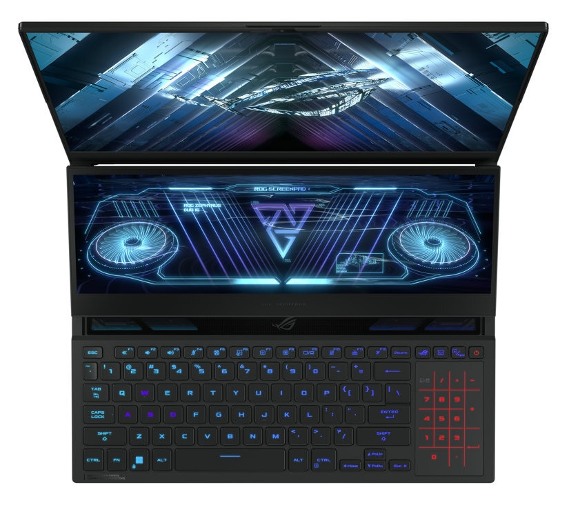 Laptop ASUS ROG Zephyrus Duo 16 (2022) GX650RX-LO154X WQXGA Ryzen 9 6900HX/32GB/2TB SSD/RTX3080Ti 16GB/Win11Pro Czarny