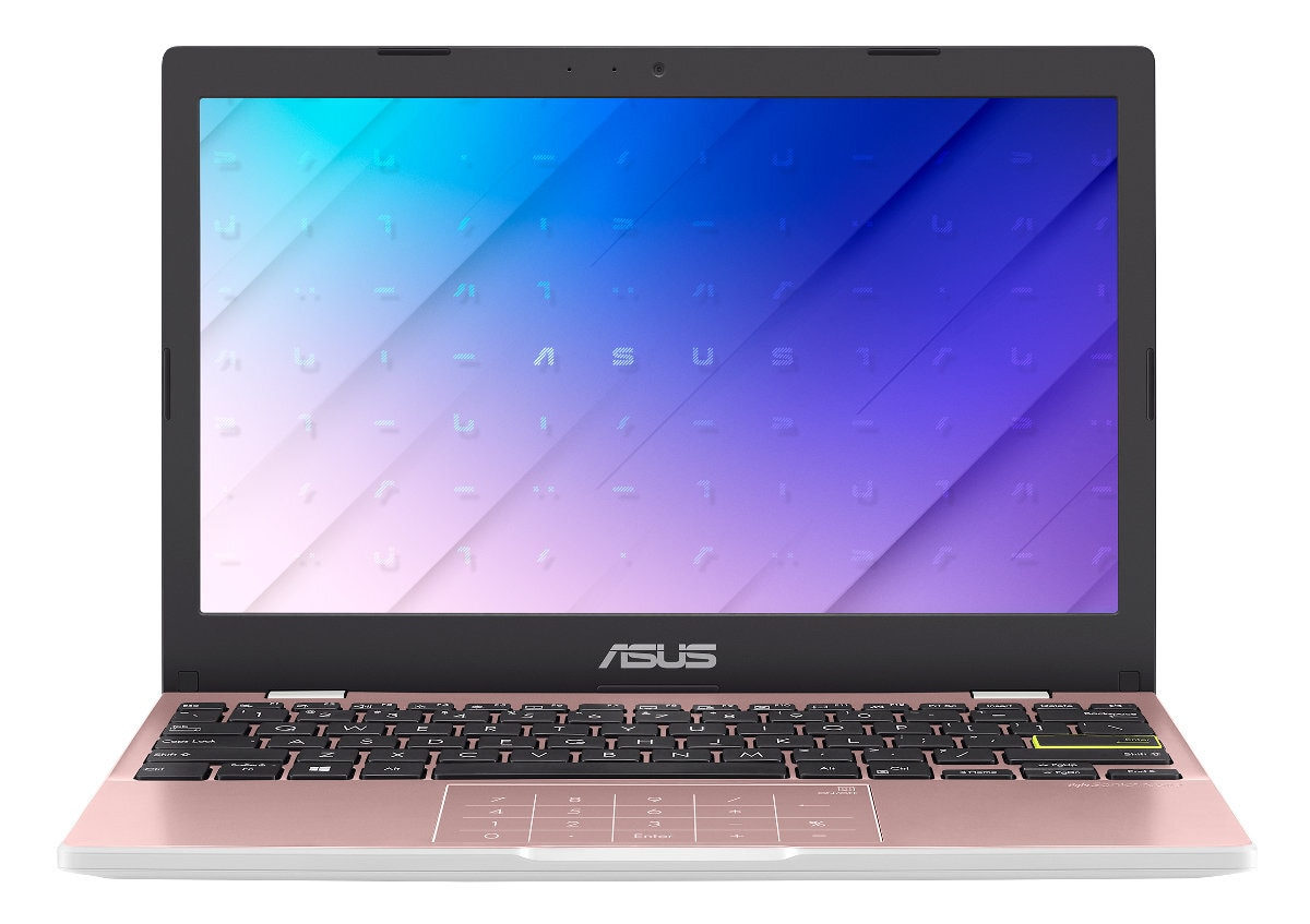 Laptop ASUS E210MA-GJ327WSA HD Celeron N4020/4GB/128GB eMMC/INT/Win11HS Różowy (Rose Pink) + Microsoft 365 12 mies.