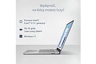 Laptop MICROSOFT Surface Laptop Go 2 12.4 Dotykowy i5-1135G7/8GB/128GB SSD/INT/Win11H Platynowy