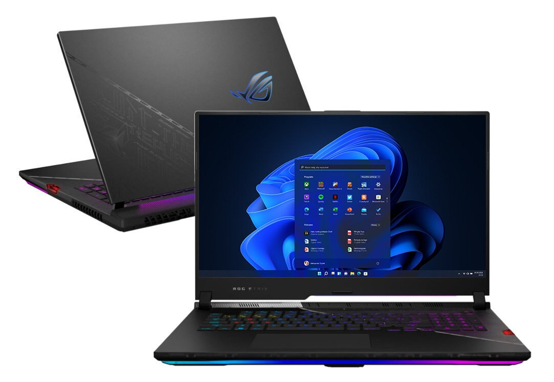 Laptop ASUS ROG Strix SCAR SE (2022) G733CW-LL013W WQHD i9-12950HX/32GB/2TB SSD/RTX3070Ti 8GB/Win11H Czarny (Off Black Stealth)
