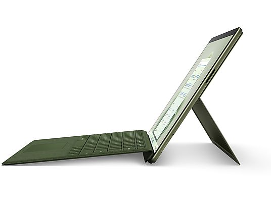 Laptop/Tablet 2w1 MICROSOFT Surface Pro 9 13 i5-1235U/8GB/256GB SSD/INT/Win11H Leśna zieleń + klawiatura Signature 8XA-00127 + mysz KTF-00088 + rysik