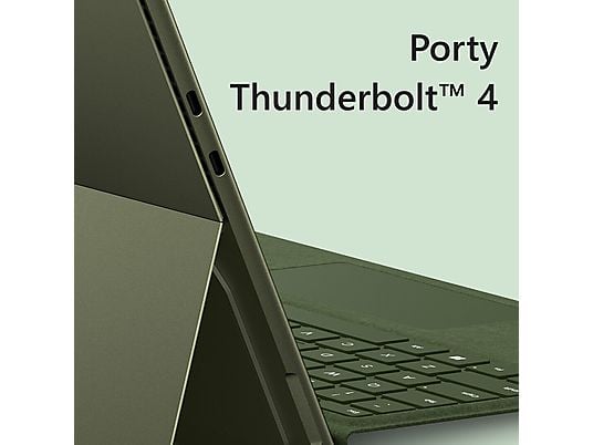 Laptop/Tablet 2w1 MICROSOFT Surface Pro 9 13 i5-1235U/8GB/256GB SSD/INT/Win11H Leśna zieleń + klawiatura Signature 8XA-00127 + mysz KTF-00088 + rysik