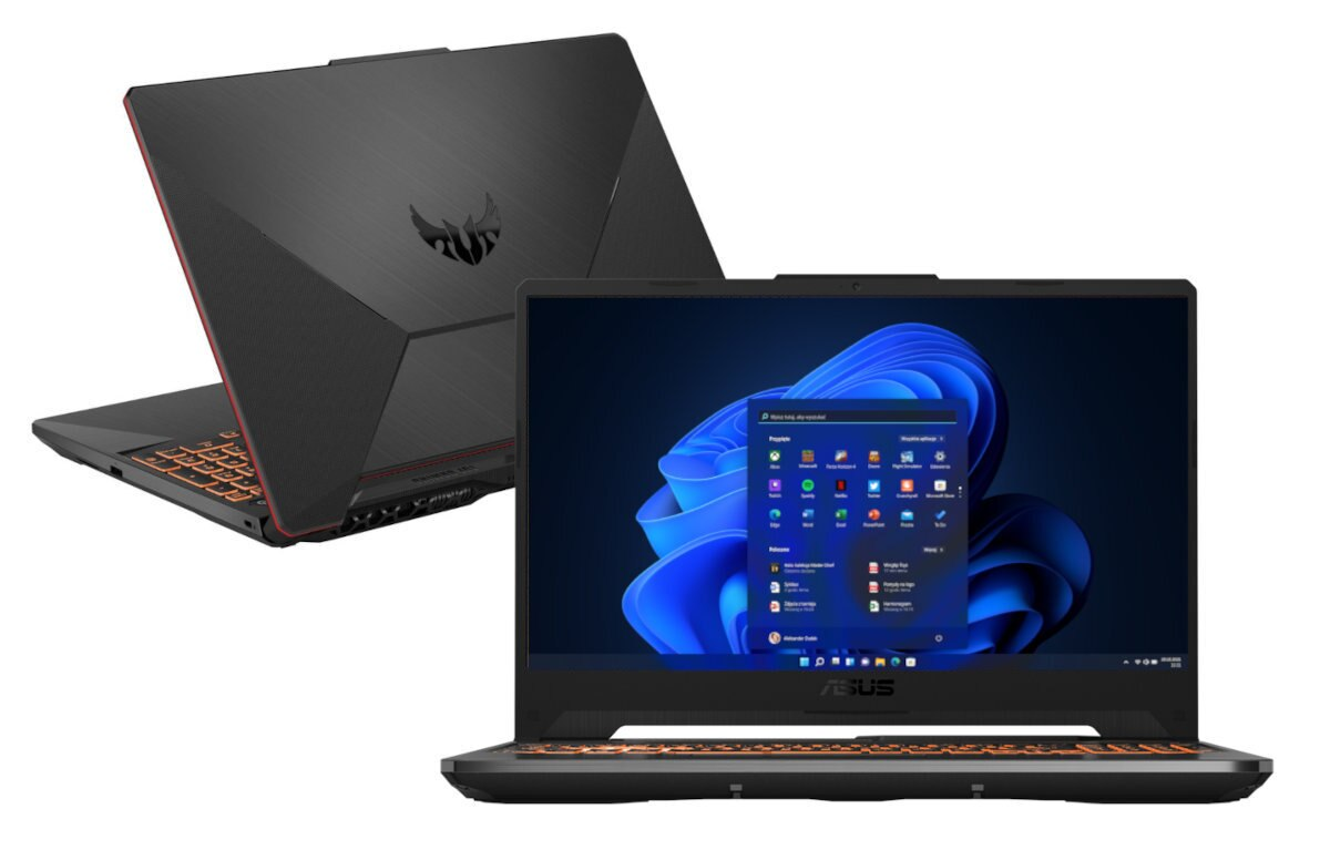 Laptop ASUS TUF Gaming A15 FA506ICB-HN119W FHD Ryzen 5 4600H/16GB/512GB SSD/RTX3050 4GB/Win11H Czarny