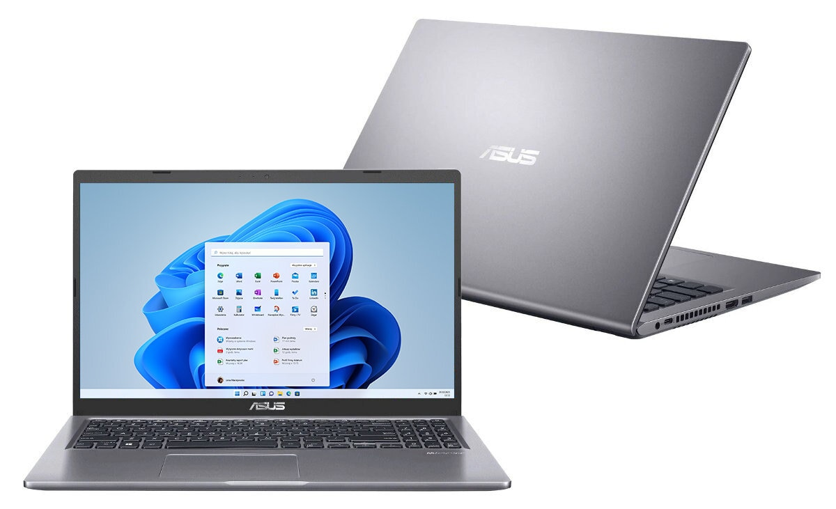 Laptop ASUS X515JA-BQ3327W FHD i3-1005G1/8GB/512GB SSD/INT/Win11H Szary (Slate Grey)