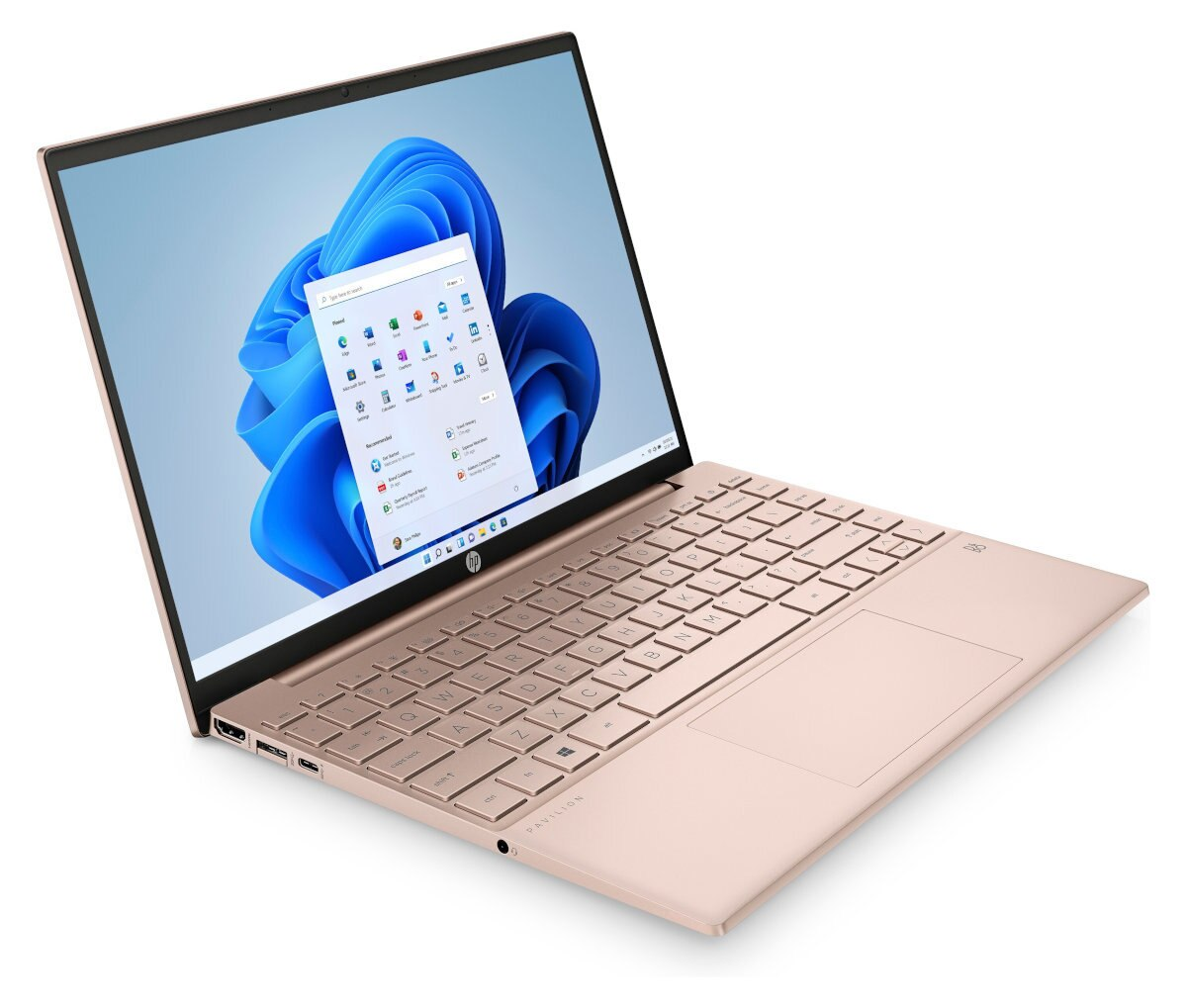 Laptop HP Pavilion Aero 13-be1351nw WUXGA Ryzen 5 5625U/16GB/512GB SSD/INT/Win11H Różowy (Pale Rose Gold)
