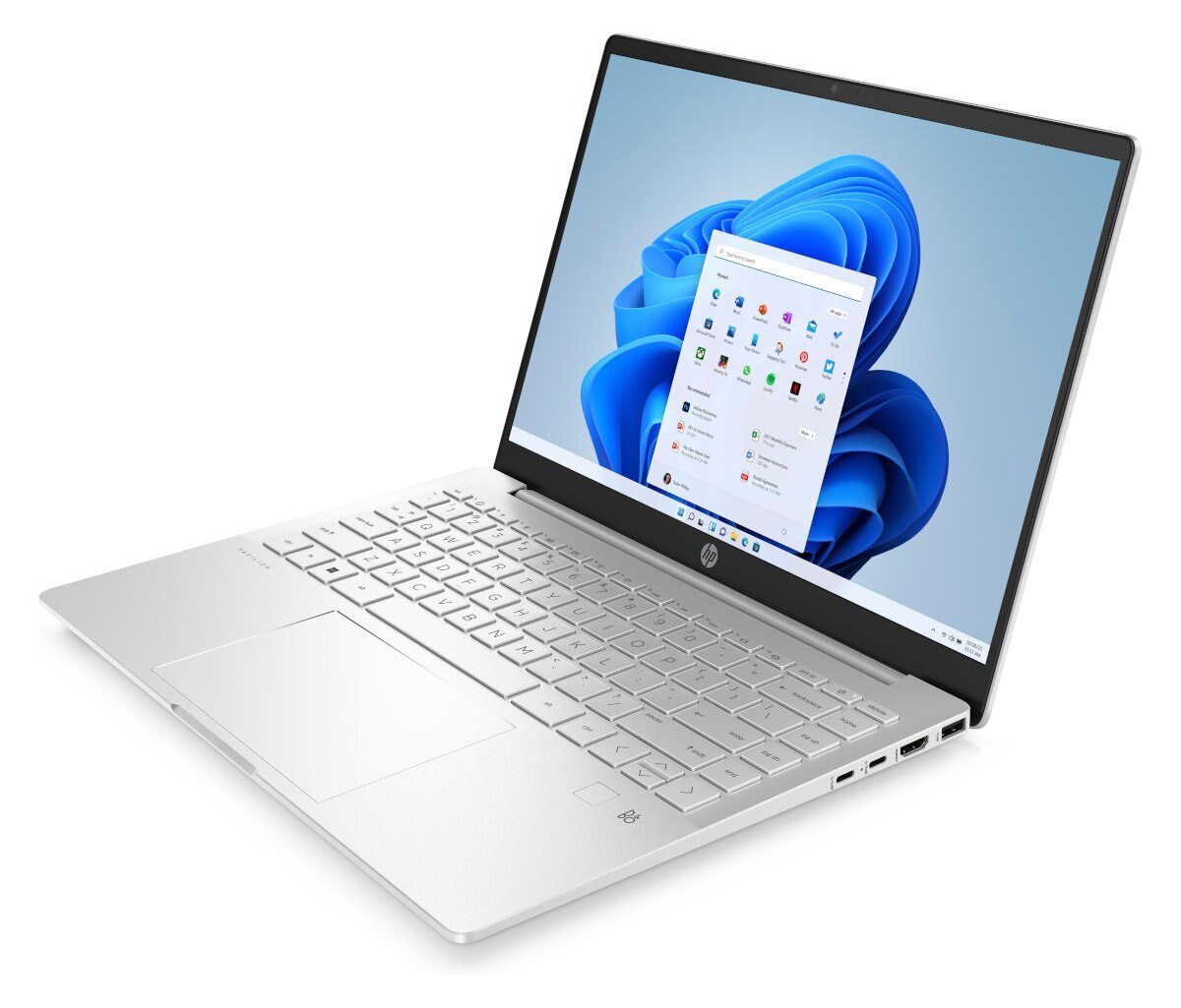 Laptop HP Pavilion Plus 14-eh0001nw 2.2K i5-12500H/16GB/512GB SSD/INT/Win11H Srebrny (Natural Silver)