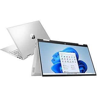 Laptop/Tablet 2w1 HP Pavilion x360 Convertible 15-er1041nw FHD Dotykowy i5-1235U/16GB/512GB SSD/INT/Win11H Srebrny (Natural Silver)
