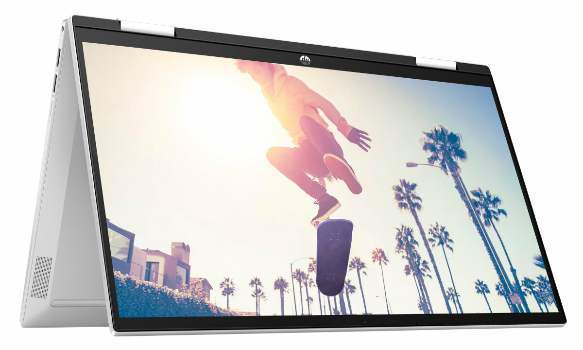 Laptop/Tablet 2w1 HP Pavilion x360 Convertible 15-er1041nw FHD Dotykowy i5-1235U/16GB/512GB SSD/INT/Win11H Srebrny (Natural Silver)