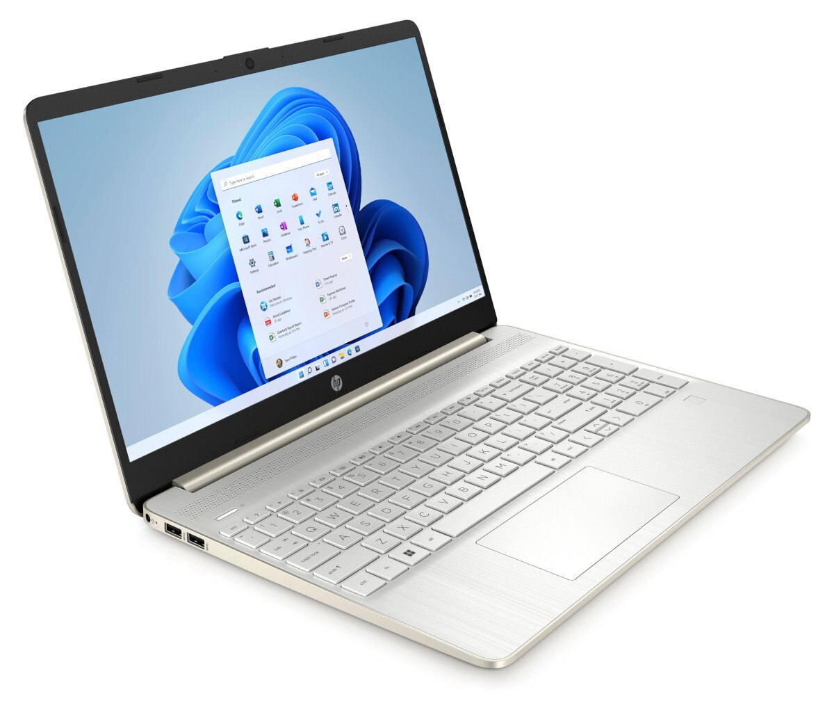 Laptop HP 15s-fq5031nw FHD i7-1255U/16GB/512GB SSD/INT/Win11H Złoty (Pale Gold)