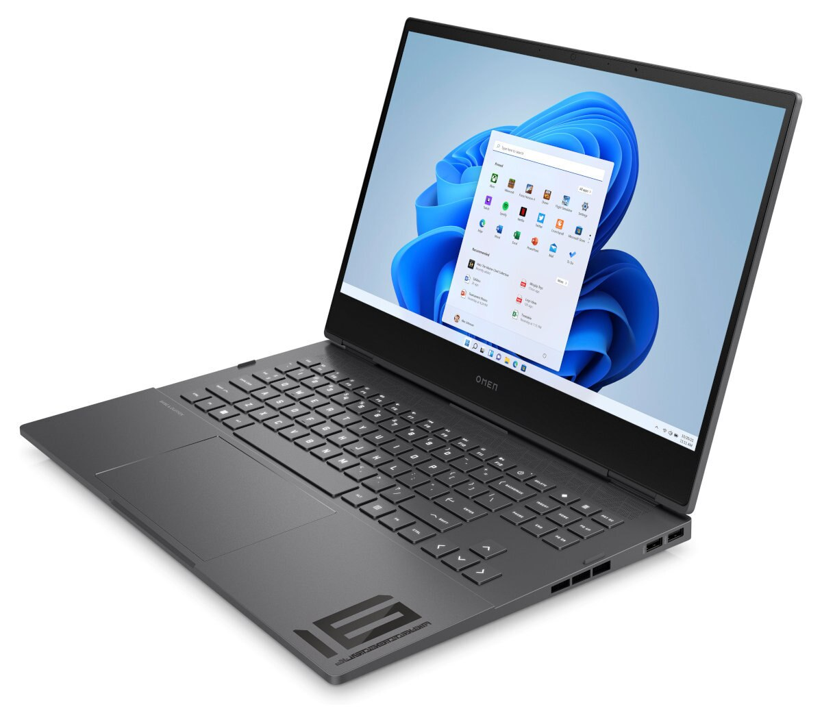 Laptop HP Omen 16-k0141nw QHD i9-12900H/32GB/2TB SSD/RTX3070Ti 8GB/Win11H Czarny (Shadow Black)