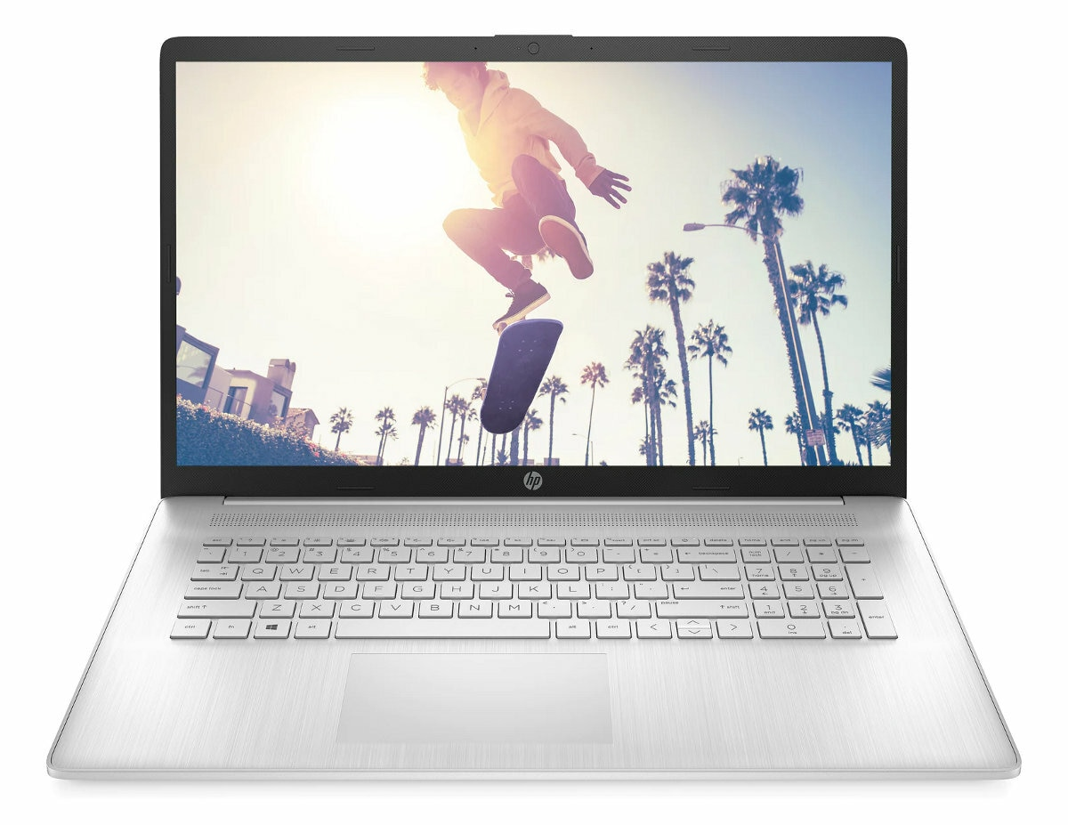 Laptop HP 17-cp1211nw FHD Ryzen 5 5625U/8GB/512GB SSD/INT/Win11H Srebrny