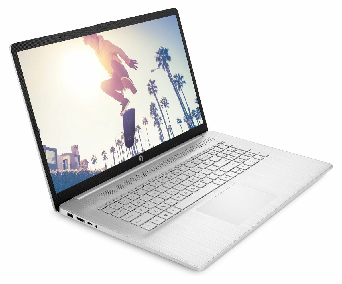 Laptop HP 17-cp1211nw FHD Ryzen 5 5625U/8GB/512GB SSD/INT/Win11H Srebrny