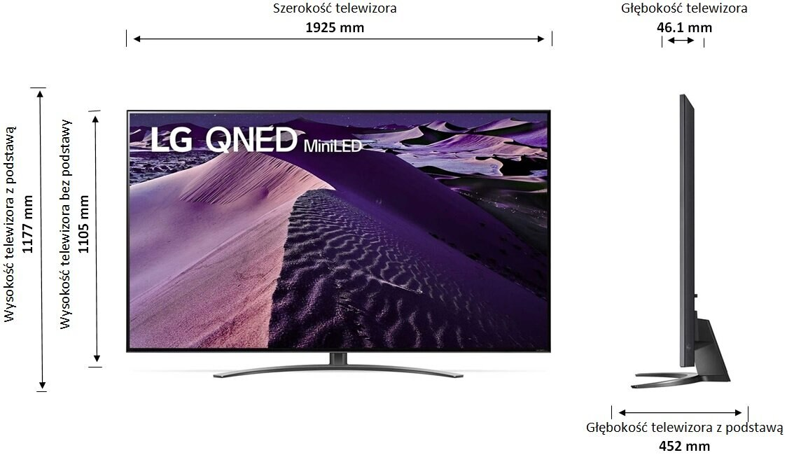 Telewizor LG 86QNED863QA