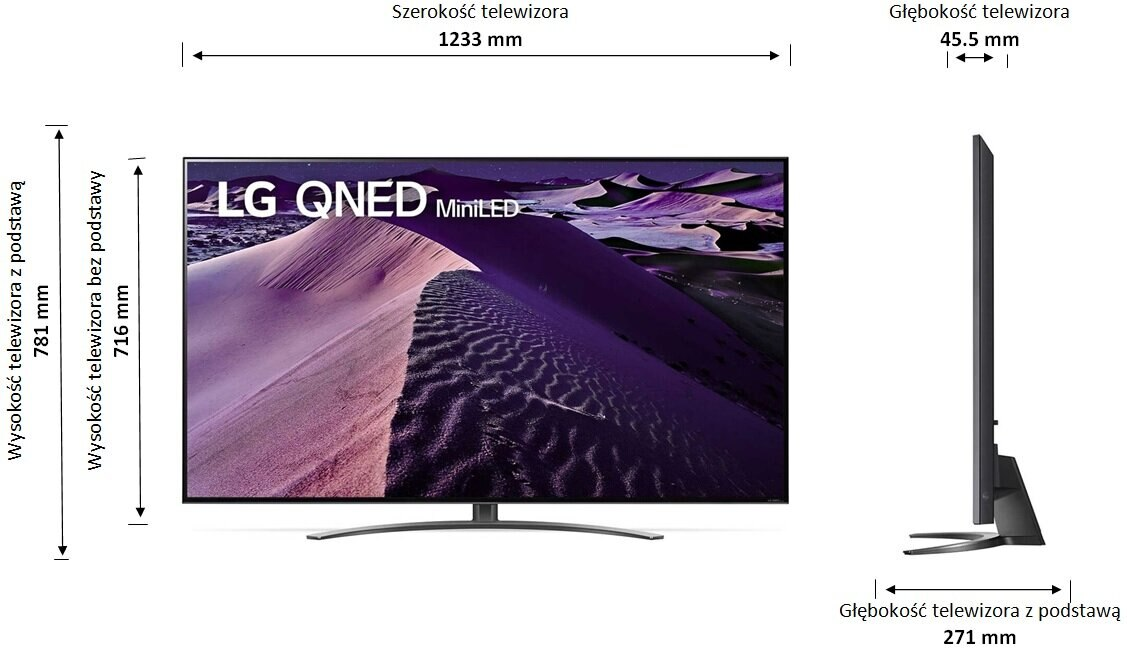 Telewizor LG 55QNED863QA